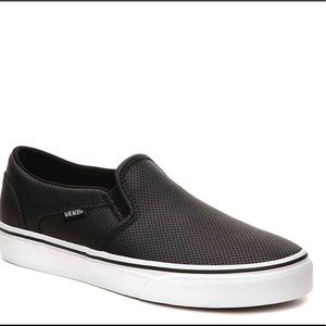 Vans- Asher perforated slip-on sneaker